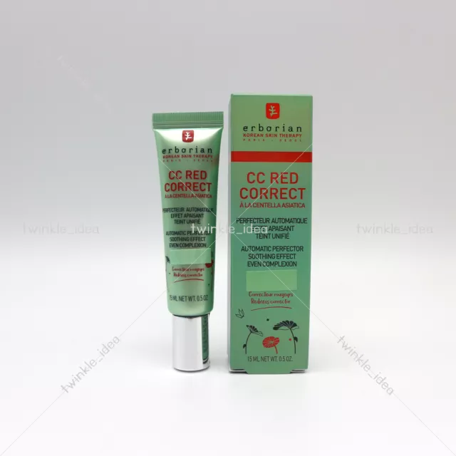 [erborian] CC Red Correct Cream 15 ml/0.5 oz SPF 35 / K-Beauty