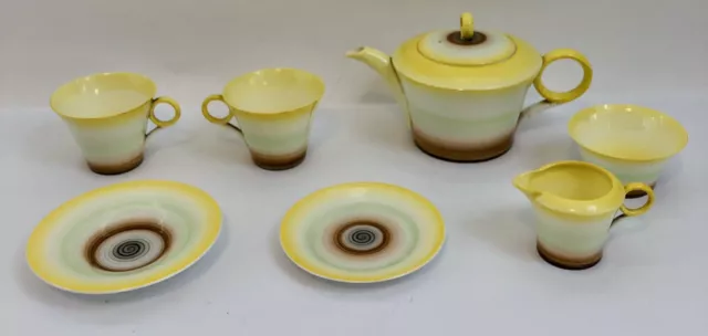 Shelley England Mixed Art Deco LOT - Some Pieces Are Broken - Read Description