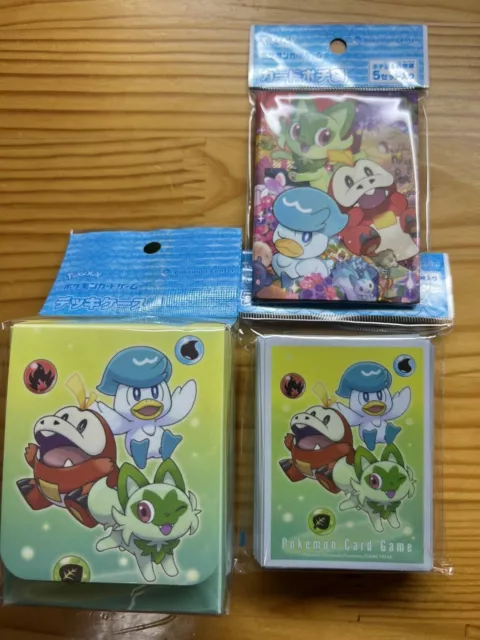Juego de 3 cajas, fundas y sobres para tarjetas de JCC Pokémon Centro...