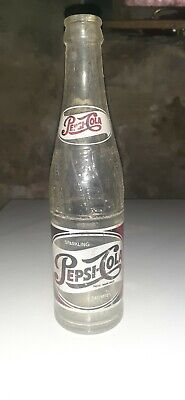 Vintage 1957 Pepsi-Cola 10oz Embossed Bottle Montreal Canada