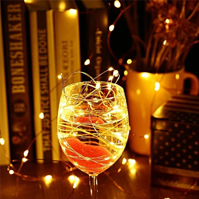 Home Decor 100LED Copper Wire Lamp Ambient Lights String Operation 8 Program