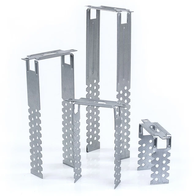 Knauf 100 stuks directe hangers plafondhangers 75/125/175/225 mm U-hanger 0,8 mm (ES60/225 (225 mm
