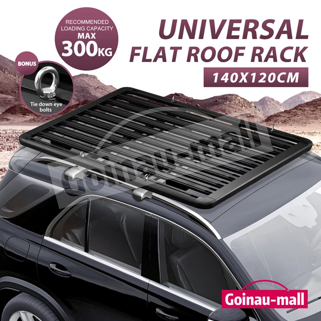 Car Rack Flatform UNIVERSAL CAR ROOF Racks Carrier Tray Platform Aluminium Alloy Luggage ...