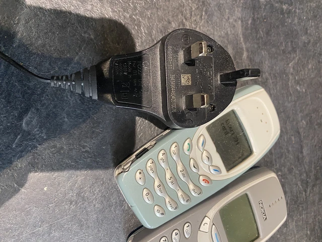 Nokia Vintage Phones 3310 and 3410 C/W Charger