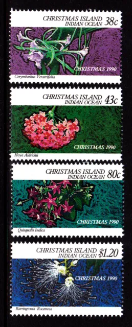 1990 Christmas Island Christmas - MUH Complete Set