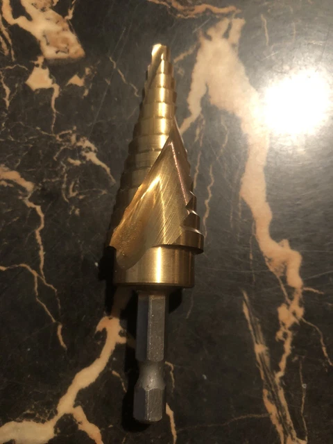 DEWALT Step Drill Bit, Impact Ready, 3/16-Inch-7/8-Inch (DWA1786IR) Mint