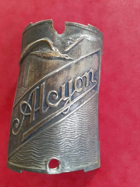Plaque émaillée Ancienne Vélo Alcyon - Super Déco Pour Atelier Ou Collection