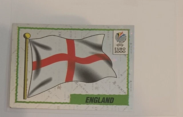 Image Sticker Vignette n°72 ECUSSON LOGO BADGE ENGLAND UEFA EURO 2000 PANINI