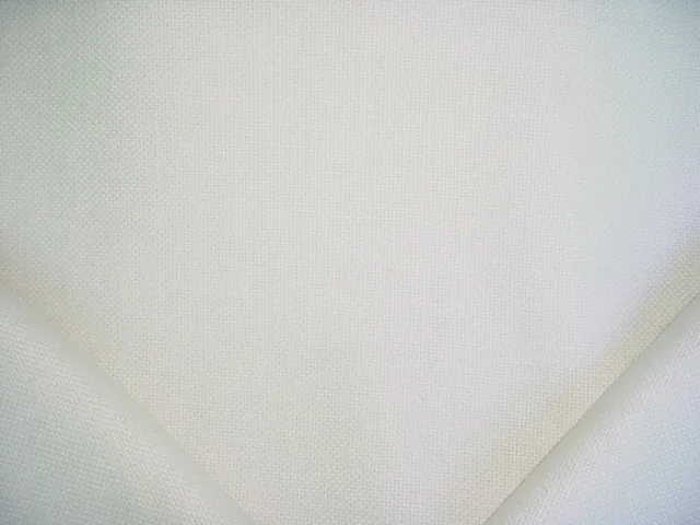 4-7/8Y Lee Jofa 2011134 Vendome Soft White Heavy Linen Belgian Upholstery Fabric
