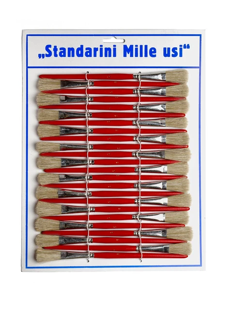 Set Pennelli 24 Pezzi Multiuso Piccoli Ritocchi Scuola Disegnare Vernici