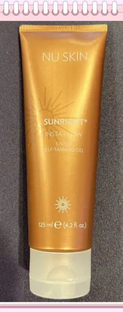 Authentic Nuskin Nu Skin Sunright INSTA GLOW Self Tanning Gel 4.2fl.oz  Exp07/26