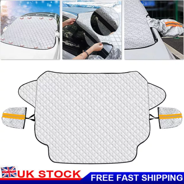 Car Windscreen Cover Magnetic Ice Frost Shield Snow Protector Sun Shade Winter