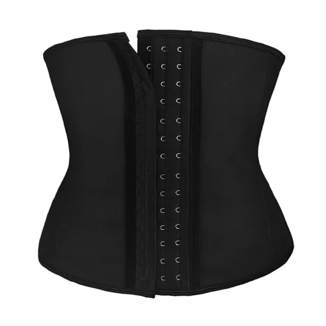 UK Popular Sport Latex Waist Trainer Cincher Short Torso Corset Body Shaper br 3