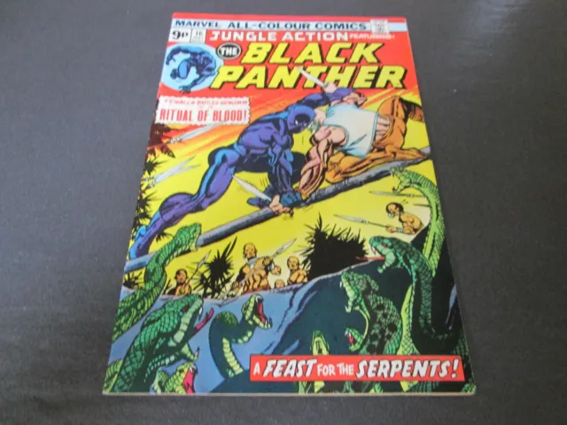 Marvel Comic Jungle Action Black Panther No 16 July 1975
