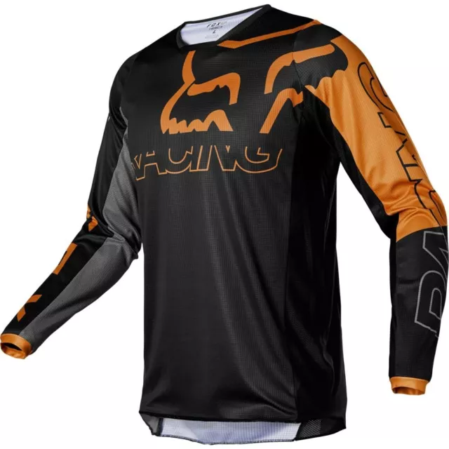 Fox 180 Skew MX Motocross Jersey Off-Road Top Mens Black