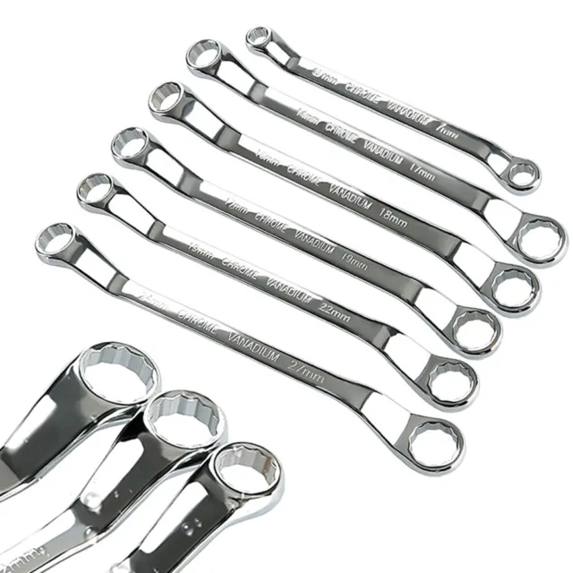 Llave de mano de herramientas de mano para el hogar llave de extremo herramientas llave de extremo métrica larga 45 grados
