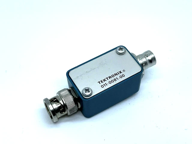 Tektronix ~ 011-0081-00 ~ BNC Insertion Tee ~ 011008100 ~ Male to Female