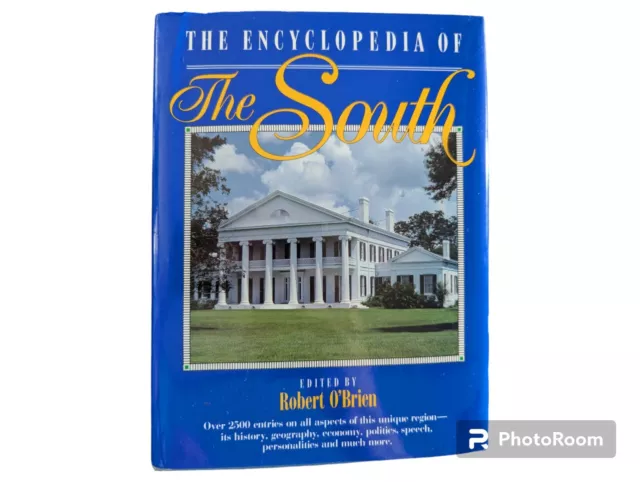 Vintage The Encyclopedia Of The South Robert O'Brien 1992 HC Book Historic Terms