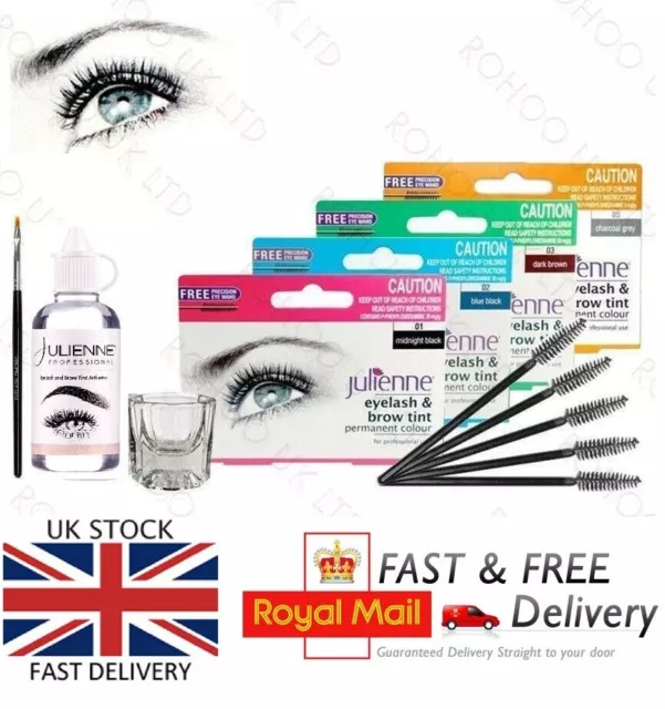 Professional Intensive Eyelash & Eyebrow Dye Tint Lash Kit Tinting