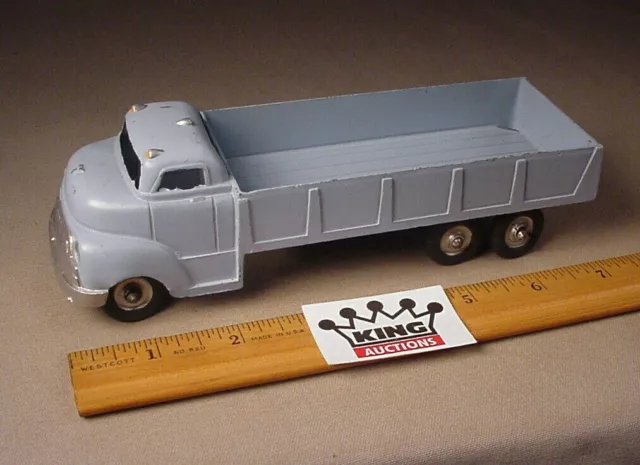 Vintage 1950's-1960's Structo Truck diecast metal open bed 7" Toy original paint