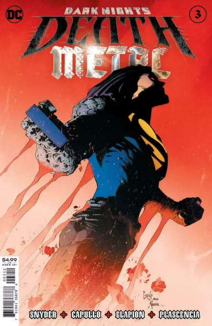 Dark Nights Death Metal #3 Greg Capullo Trade Dress Variant Cover DC Comics