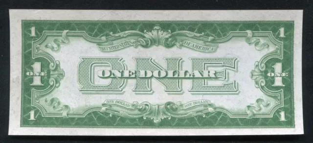 Fr. 1606 1934 $1 One Dollar “Funnyback” Silver Certificate Gem Uncirculated (E) 2