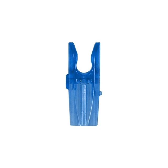 Easton 725592 4mm Blue Nock Large Groove Recurve 12 Pack