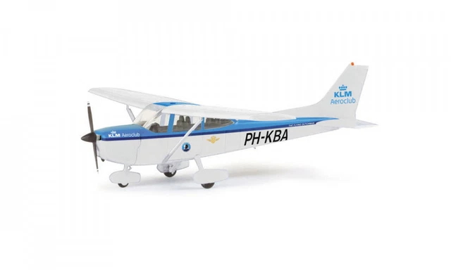 Herpa Plane- Cessna 172 „KLM Aeroclub“ (Niederlande/Leylstadt), 1:500, New