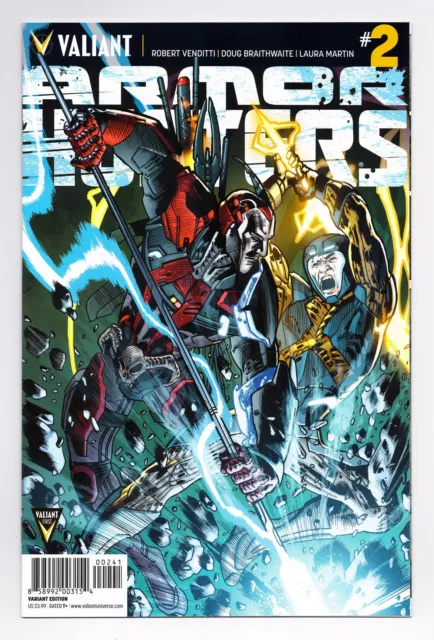 Armor Hunters #2 1:50 Hitch Variant Bagged Boarded Valiant Comics Vei Vf