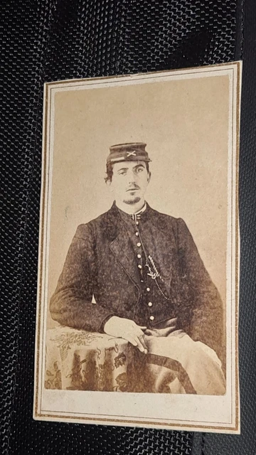Rare 1860s Civil War CDV Of NY Soldier