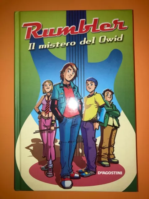 libro a fumetto "Rumbler, il mistero del qwid"