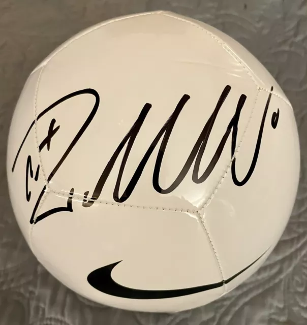 Christiano RONALDO Signed Auto Manchester United NIKE Soccer Ball Al-Nassr COA