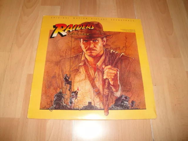 Indiana Jones Raiders Of The Lost Ark Lp Vinilo Vinyl Original Motion Soundtrack