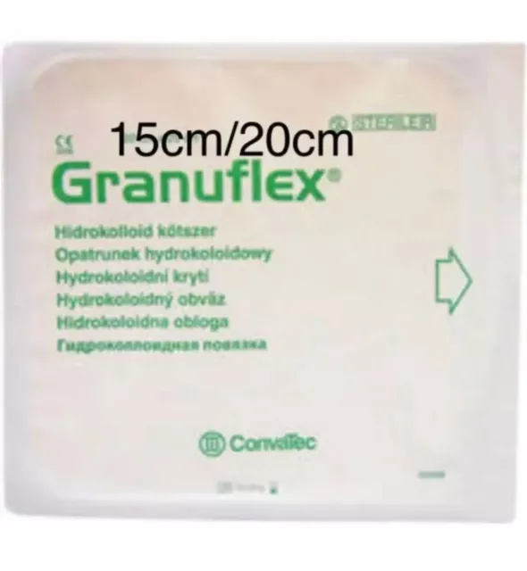 Granuflex Hydrocolloid Semi Permeable Dressings|Skin Wound&Burns Treatment 15/20