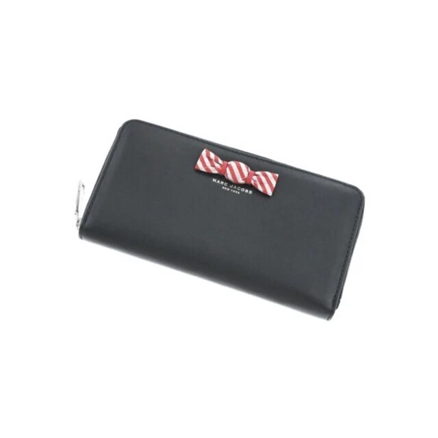 Marc Jacobs Wallet Coin Purse Black Old Clothes Second Hand cli26