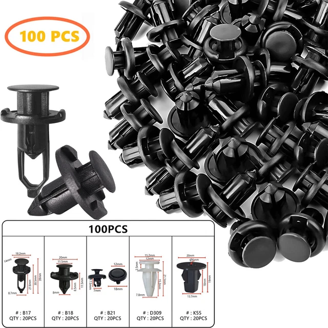 PARTS PUSH TYPE Retainers Engine Under Cover PushType Retainer