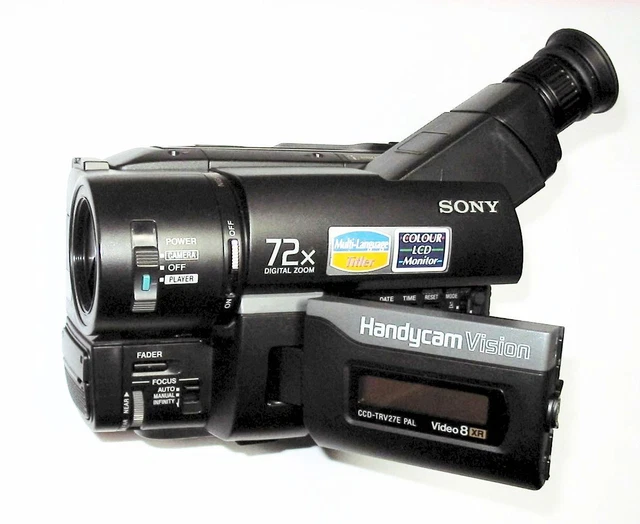Ccd Trv27e Sony 330x Digital Zoom Handycam Manual SONY VIDEO8 (HI8