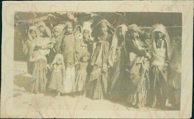 1921 Group of Gurkha Women India By Major Roderick Greer