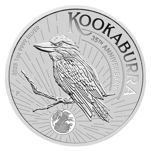 2024 1 OZ Silver Australian Kookaburra GEM BU Coin Perth