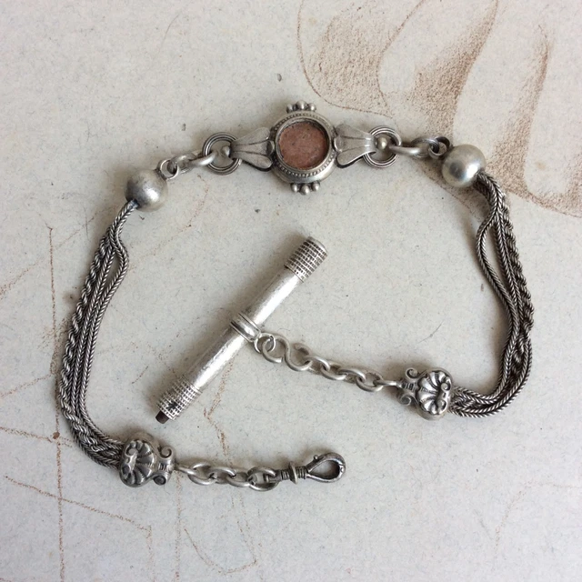 Chaine Montre à Gousset Fermoir en T | Maison Gousset