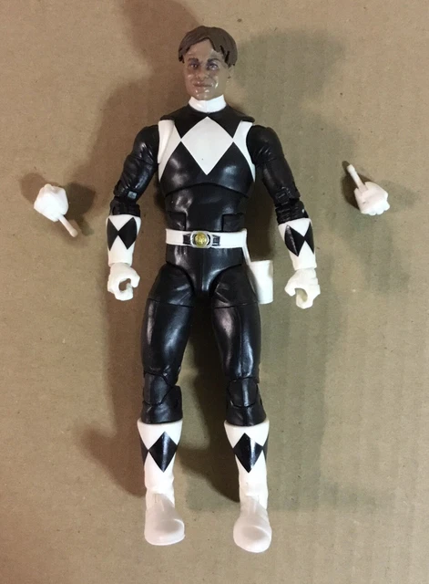 Hasbro Power Rangers Lightning Collection Mighty Morphin Black Ranger Fodder