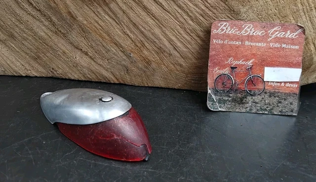 Phare Avant Vélo Randonneur Vintage JOS 431C - Marque Française, Pour Herse, Singer, Routens...