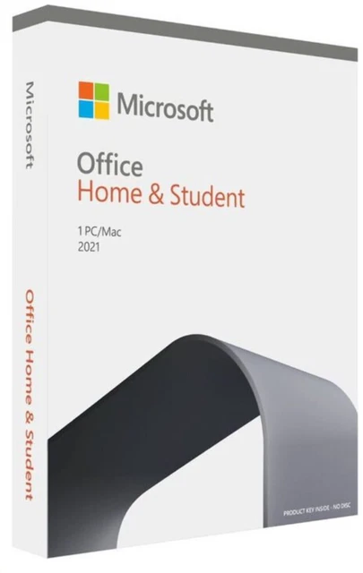 Microsoft Office Home and Student 2021 English APAC DM Medialess PC/MAC