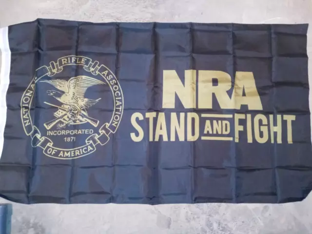 NRA Stand and Fight flag, New 35" x 59"