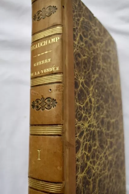 Vendée  Histoire de la Guerre de Vendée et des Chouans 1820