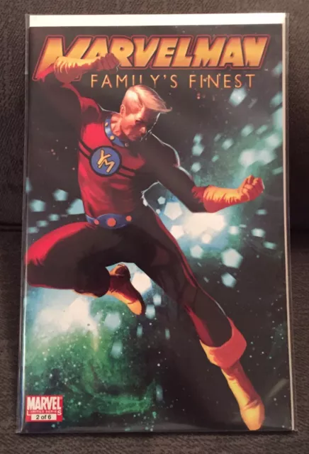 Marvelman Familys Finest 2 VF SEPT 2010 Marvel Comics Miracleman