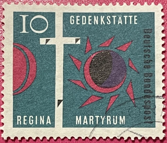 🇩🇪 BRD Bund Michel Nr. 397 Gestempelt (1963) Gedenkstätte Regina Martyrum