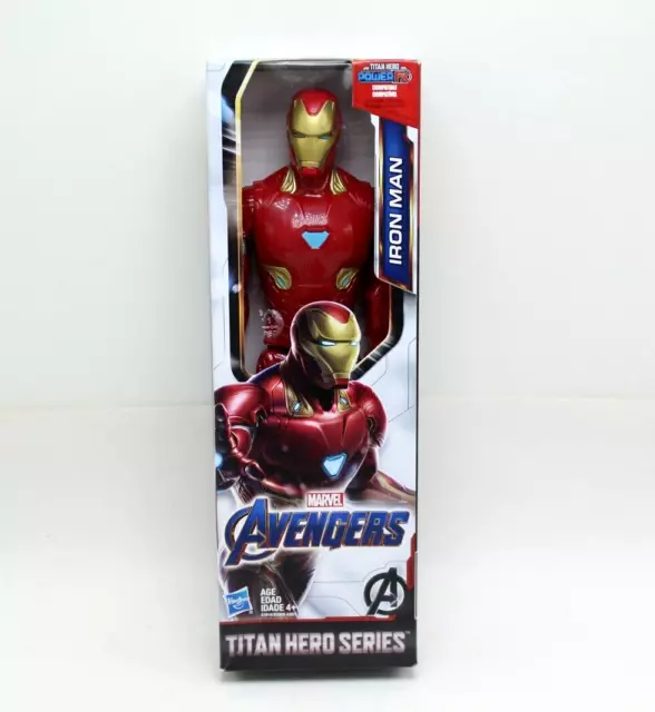 Iron Man Marvel Avengers Endgame Hasbro Titan Hero Series 12” action figure