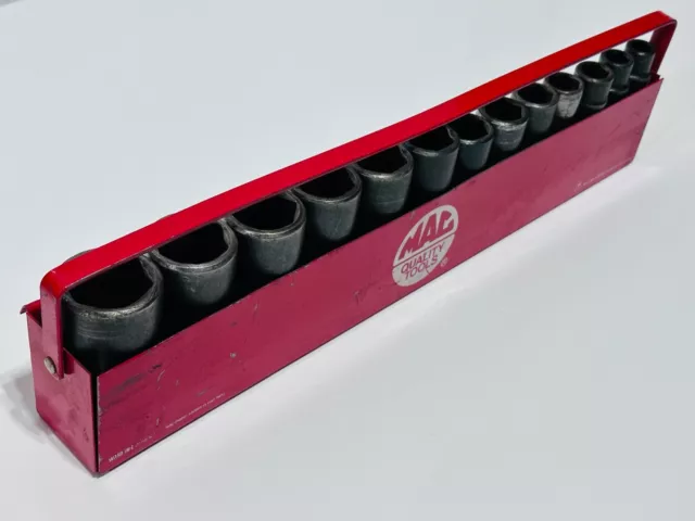 MAC Tools USA SVDP136TR 13pc 1/2" Drive SAE Deep Impact Socket Set - 6 Point