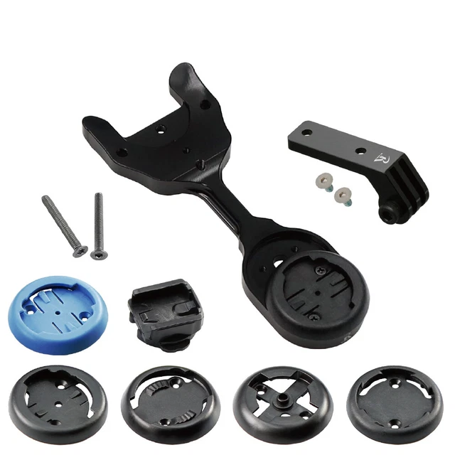 Cane Creek Supporto Per Ciclocomputer Garmin/Wahoo - Colore Nero (BAH0050)